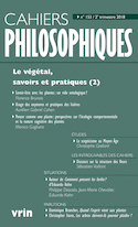 Cahiers philosophiques, no 153